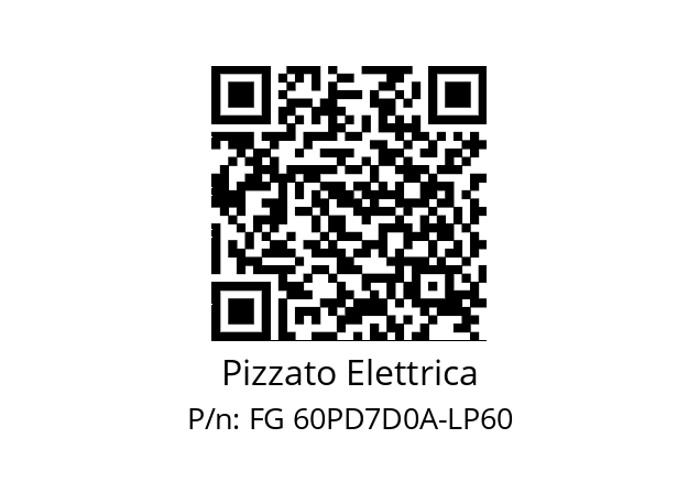   Pizzato Elettrica FG 60PD7D0A-LP60