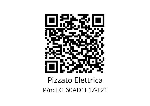   Pizzato Elettrica FG 60AD1E1Z-F21