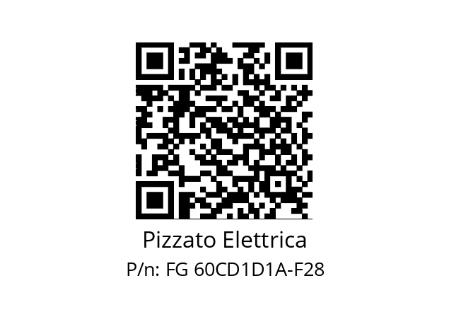   Pizzato Elettrica FG 60CD1D1A-F28