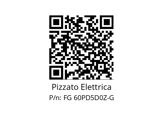   Pizzato Elettrica FG 60PD5D0Z-G