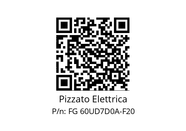   Pizzato Elettrica FG 60UD7D0A-F20