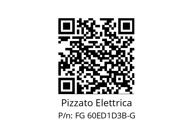   Pizzato Elettrica FG 60ED1D3B-G