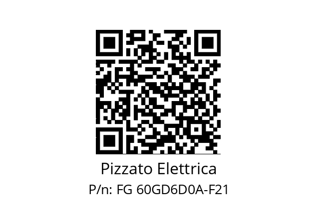   Pizzato Elettrica FG 60GD6D0A-F21