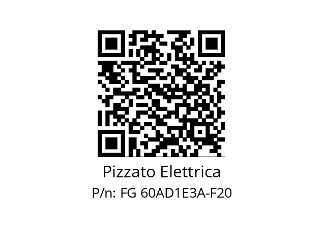   Pizzato Elettrica FG 60AD1E3A-F20