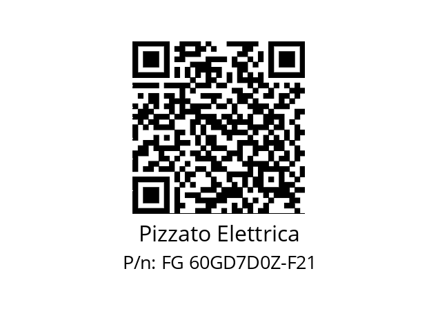   Pizzato Elettrica FG 60GD7D0Z-F21