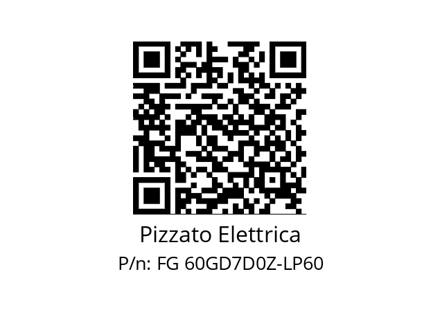   Pizzato Elettrica FG 60GD7D0Z-LP60