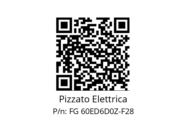   Pizzato Elettrica FG 60ED6D0Z-F28