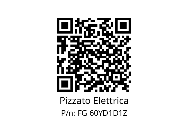   Pizzato Elettrica FG 60YD1D1Z