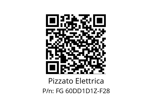   Pizzato Elettrica FG 60DD1D1Z-F28