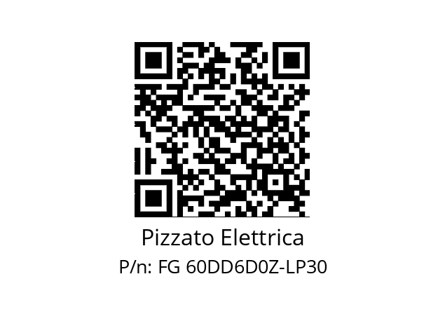   Pizzato Elettrica FG 60DD6D0Z-LP30