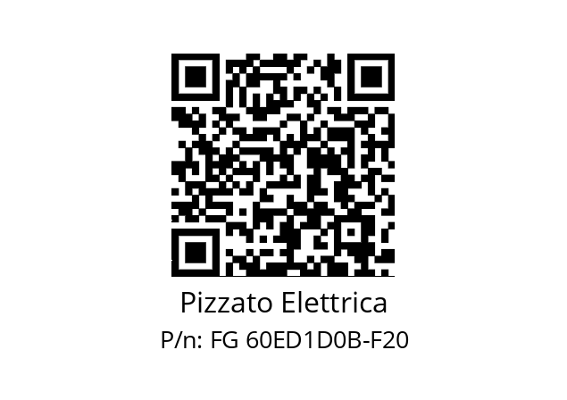   Pizzato Elettrica FG 60ED1D0B-F20