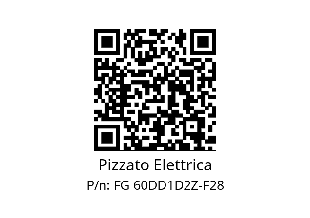   Pizzato Elettrica FG 60DD1D2Z-F28