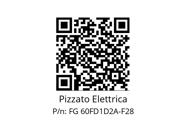   Pizzato Elettrica FG 60FD1D2A-F28