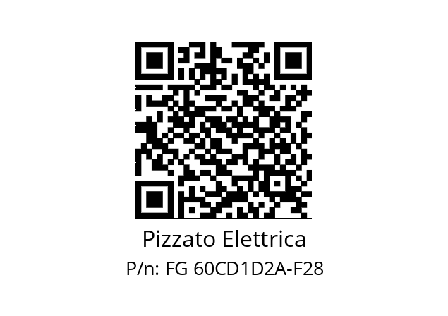   Pizzato Elettrica FG 60CD1D2A-F28