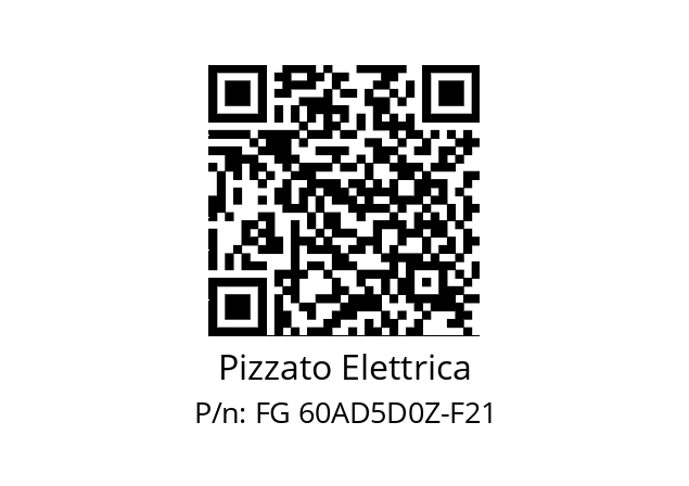   Pizzato Elettrica FG 60AD5D0Z-F21