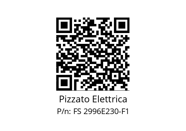   Pizzato Elettrica FS 2996E230-F1