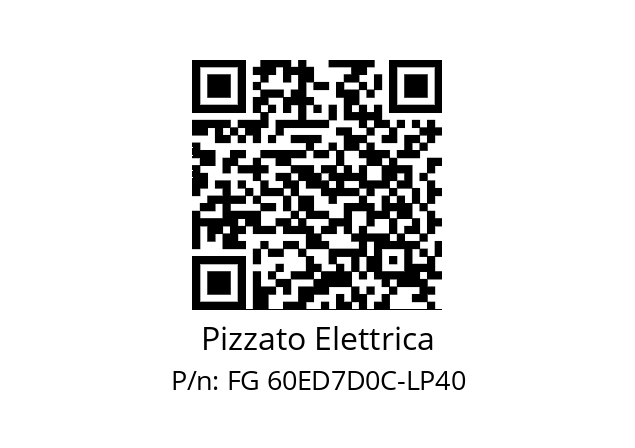   Pizzato Elettrica FG 60ED7D0C-LP40