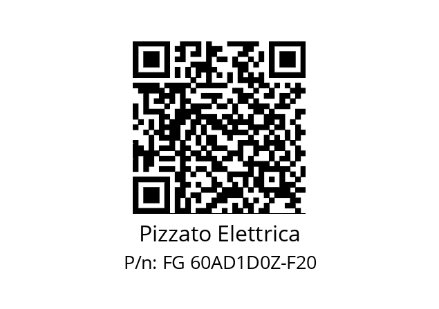   Pizzato Elettrica FG 60AD1D0Z-F20