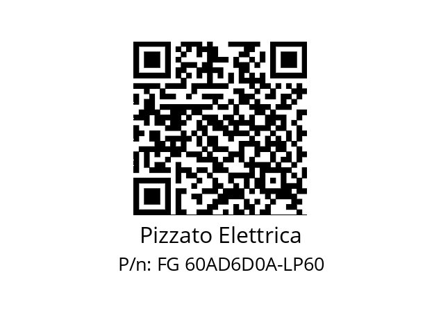   Pizzato Elettrica FG 60AD6D0A-LP60