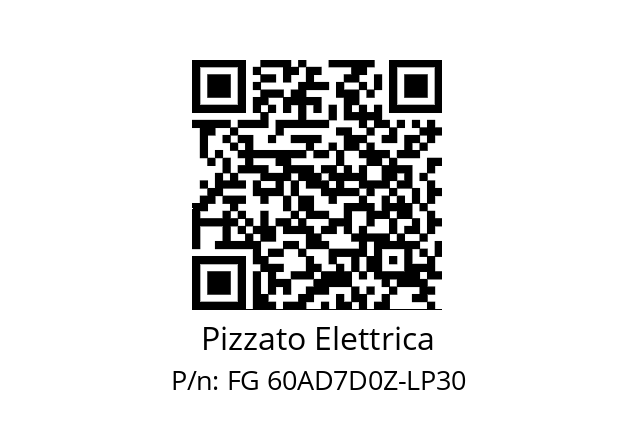   Pizzato Elettrica FG 60AD7D0Z-LP30