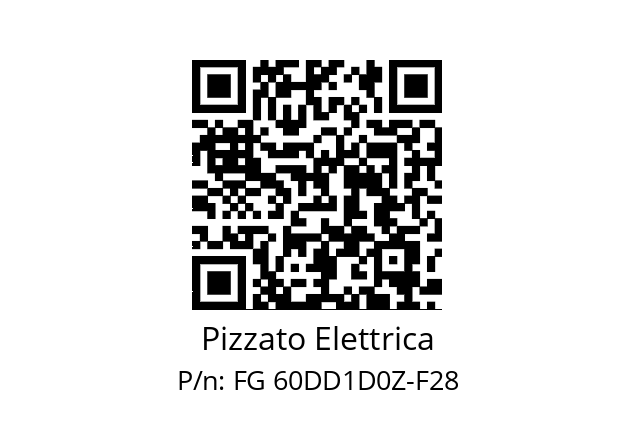   Pizzato Elettrica FG 60DD1D0Z-F28