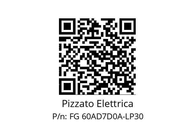   Pizzato Elettrica FG 60AD7D0A-LP30