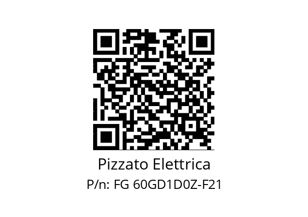   Pizzato Elettrica FG 60GD1D0Z-F21