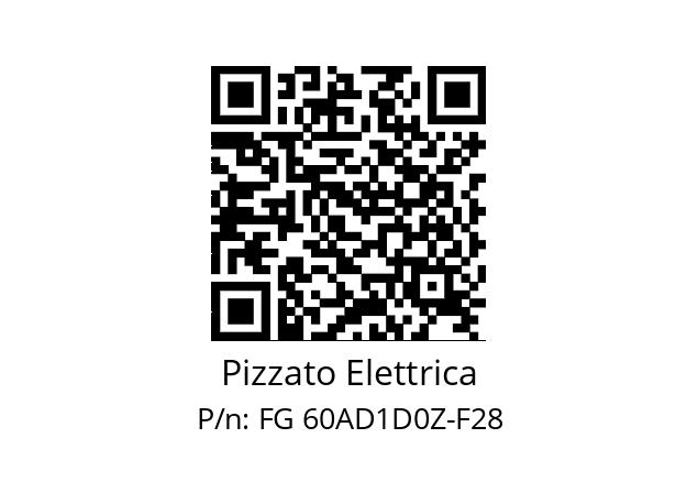   Pizzato Elettrica FG 60AD1D0Z-F28