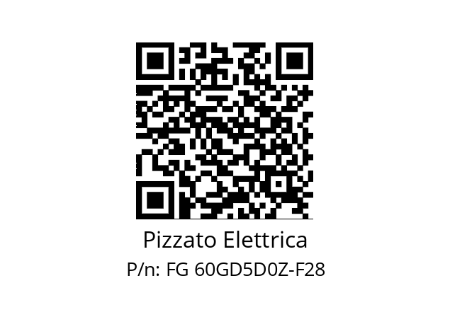   Pizzato Elettrica FG 60GD5D0Z-F28