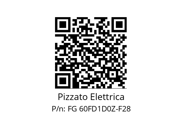   Pizzato Elettrica FG 60FD1D0Z-F28