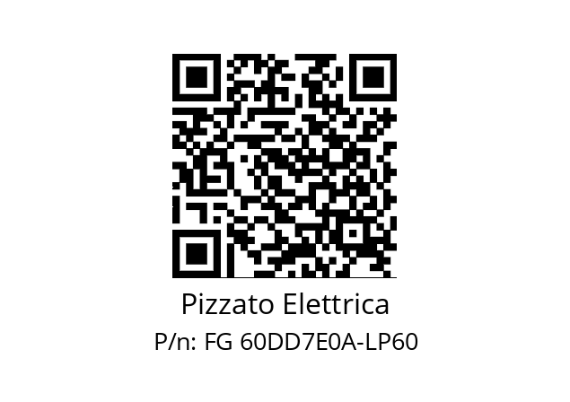   Pizzato Elettrica FG 60DD7E0A-LP60