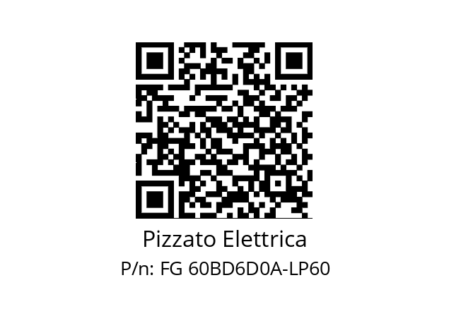   Pizzato Elettrica FG 60BD6D0A-LP60