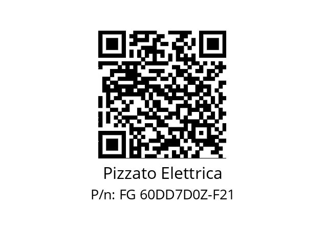   Pizzato Elettrica FG 60DD7D0Z-F21