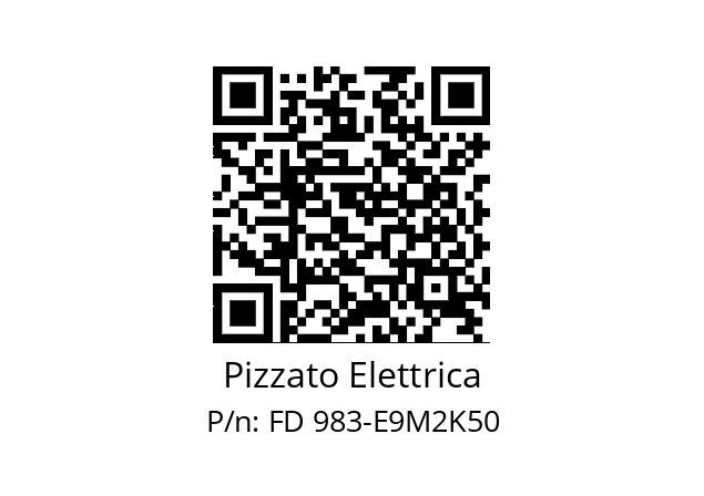   Pizzato Elettrica FD 983-E9M2K50