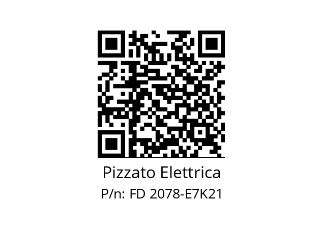   Pizzato Elettrica FD 2078-E7K21