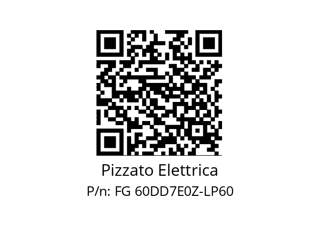   Pizzato Elettrica FG 60DD7E0Z-LP60