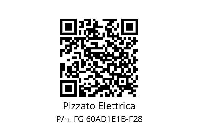   Pizzato Elettrica FG 60AD1E1B-F28