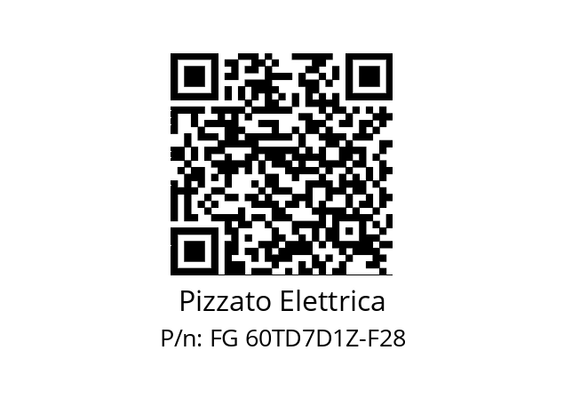   Pizzato Elettrica FG 60TD7D1Z-F28