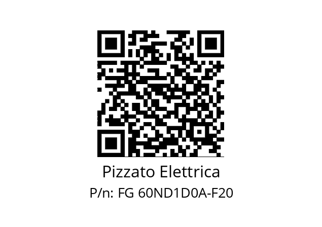   Pizzato Elettrica FG 60ND1D0A-F20