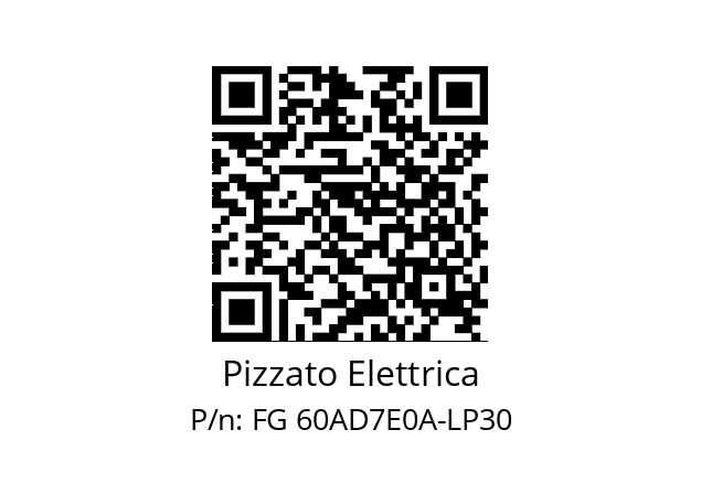   Pizzato Elettrica FG 60AD7E0A-LP30