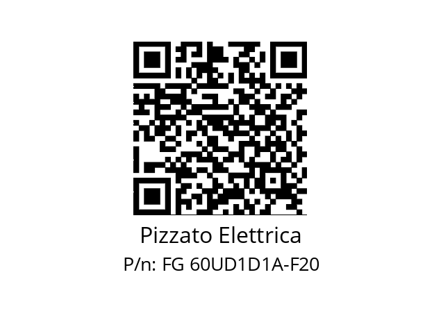   Pizzato Elettrica FG 60UD1D1A-F20