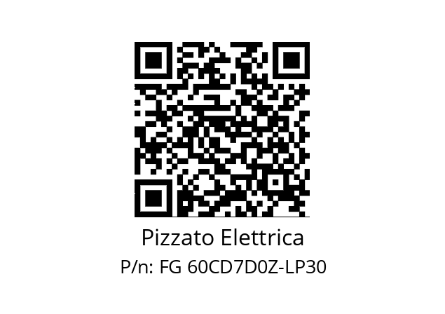   Pizzato Elettrica FG 60CD7D0Z-LP30