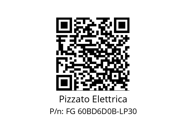   Pizzato Elettrica FG 60BD6D0B-LP30