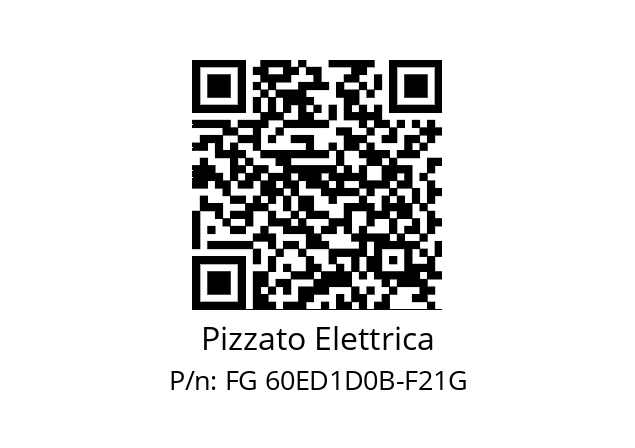   Pizzato Elettrica FG 60ED1D0B-F21G