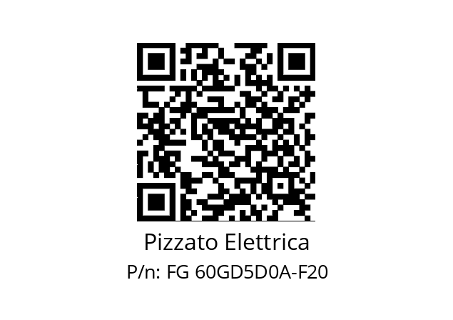   Pizzato Elettrica FG 60GD5D0A-F20