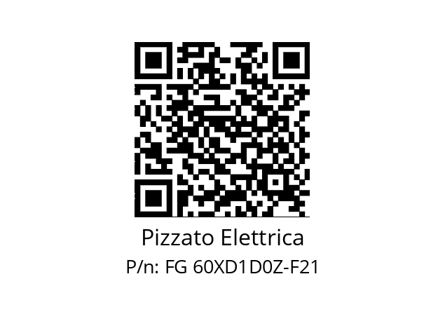   Pizzato Elettrica FG 60XD1D0Z-F21