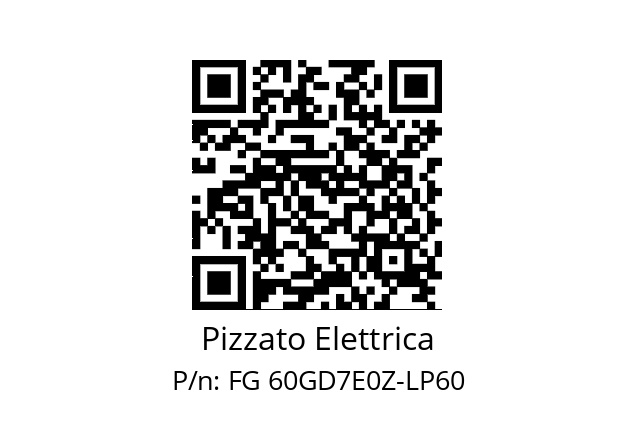   Pizzato Elettrica FG 60GD7E0Z-LP60