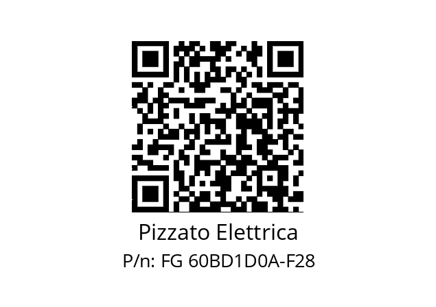   Pizzato Elettrica FG 60BD1D0A-F28