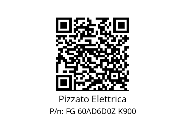   Pizzato Elettrica FG 60AD6D0Z-K900