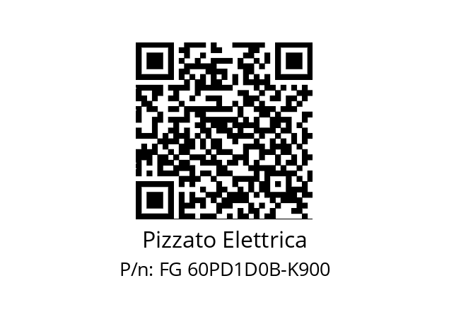   Pizzato Elettrica FG 60PD1D0B-K900